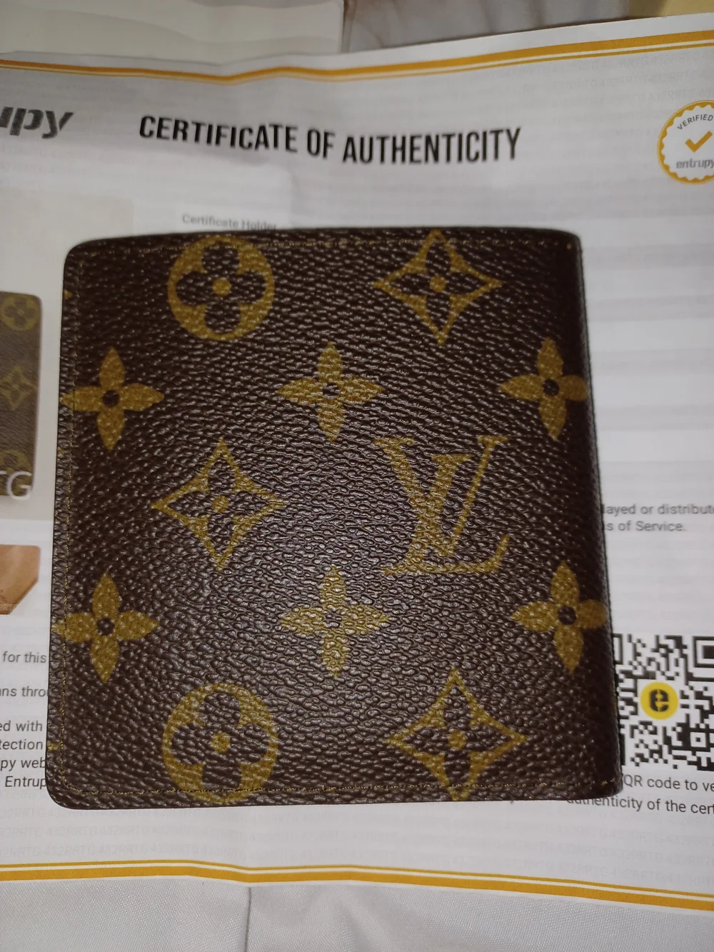Louis Vuitton Men’s Brown Monogram Wallet